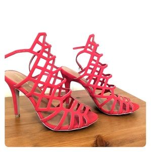 Women's red heels